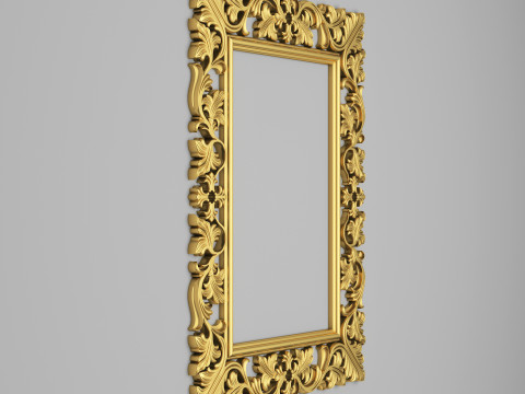Classic Frame Mirror 009 Modèle 3D