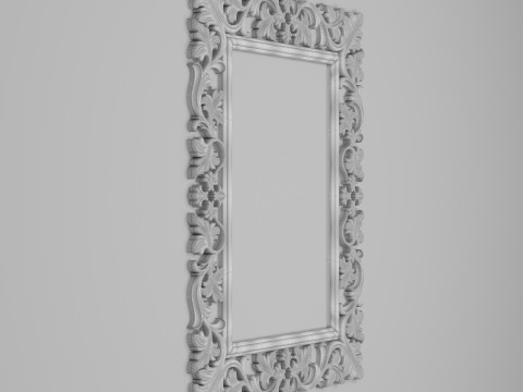Classic Frame Mirror 009 Modèle 3D