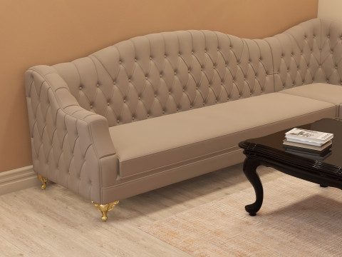 Chesterfield Corner Sofa 001 Modelo 3D
