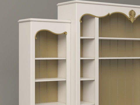 TV Shelf 001 Modelo 3D