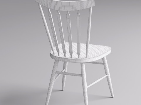 Kitchen Chair 002 Modelo 3D