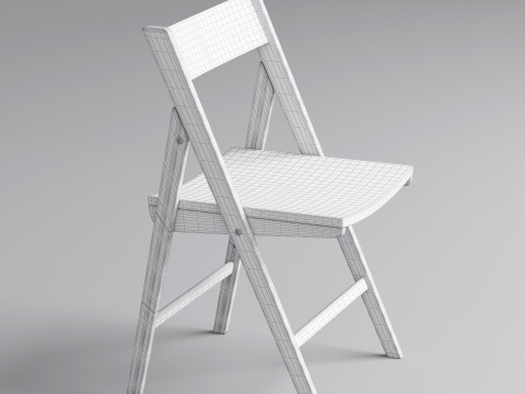 Kitchen Chair 003 Modello 3D