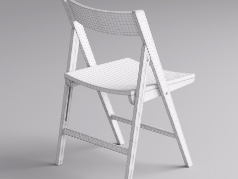 Kitchen Chair 003 Modello 3D