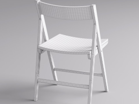 Kitchen Chair 003 Modello 3D