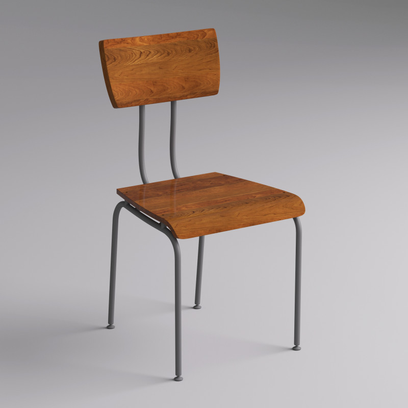 Kitchen Chair 005 Modello 3D .c4d .max .obj .3ds .fbx .stl .blend 