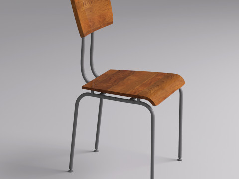 Kitchen Chair 005 Modello 3D