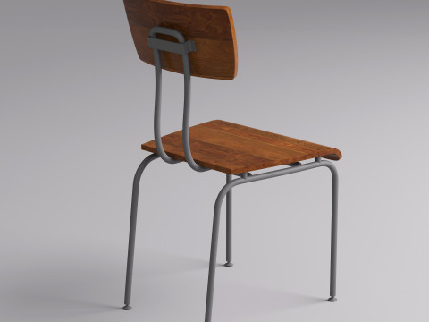 Kitchen Chair 005 Modello 3D
