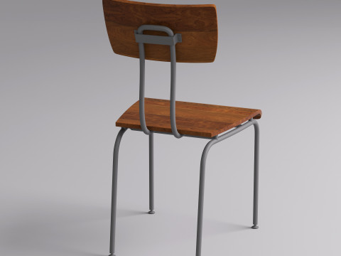 Kitchen Chair 005 Modello 3D