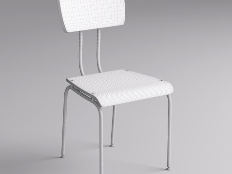 Kitchen Chair 005 Modello 3D