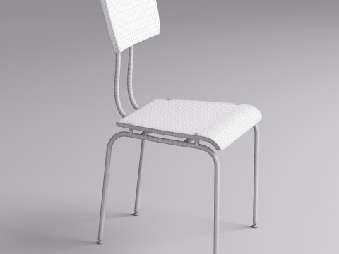 Kitchen Chair 005 Modello 3D