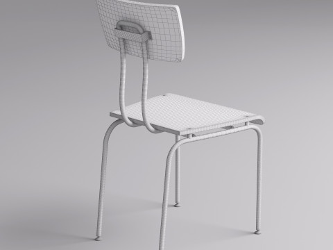 Kitchen Chair 005 Modello 3D