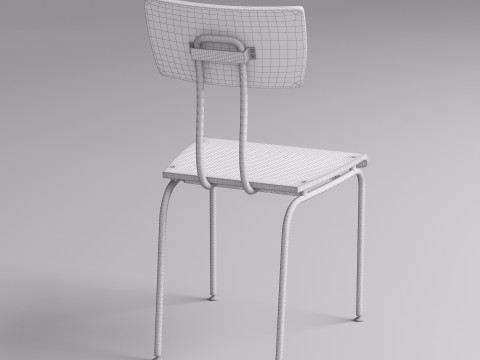Kitchen Chair 005 Modello 3D