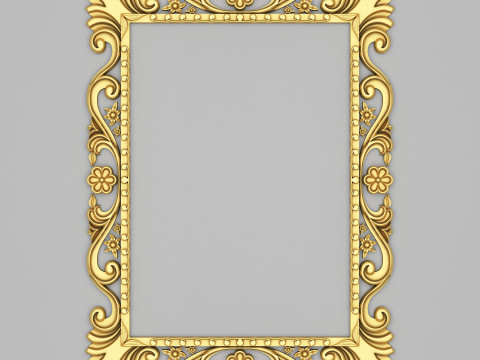 Collection Of 10 Classic Frame Mirrors Part 1 3Dモデル