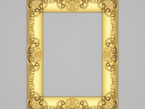 Collection Of 10 Classic Frame Mirrors Part 1 3Dモデル