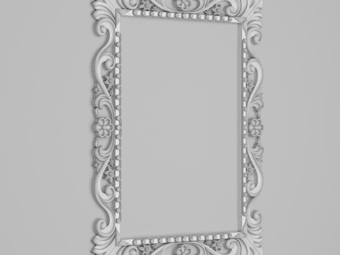 Collection Of 10 Classic Frame Mirrors Part 1 3Dモデル