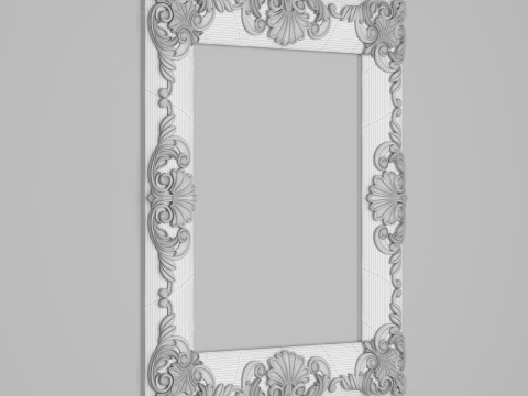 Collection Of 10 Classic Frame Mirrors Part 1 3Dモデル