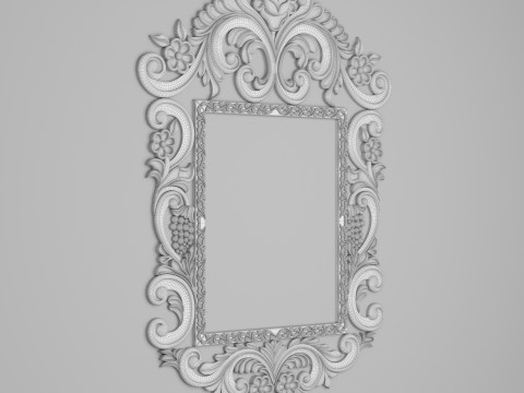 Collection Of 10 Classic Frame Mirrors Part 1 3Dモデル