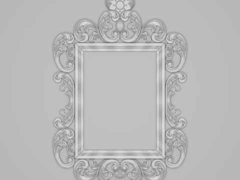 Collection Of 10 Classic Frame Mirrors Part 1 3Dモデル