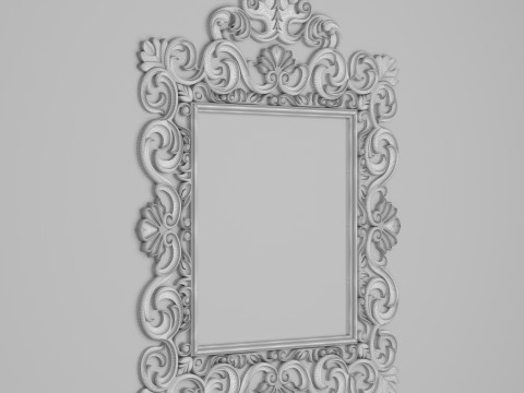 Collection Of 10 Classic Frame Mirrors Part 1 3Dモデル