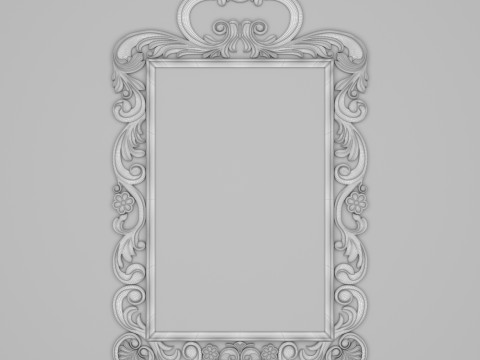 Collection Of 10 Classic Frame Mirrors Part 1 3Dモデル