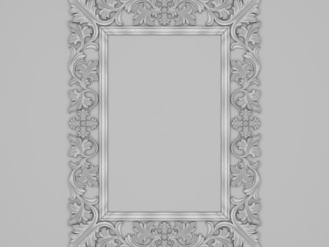 Collection Of 10 Classic Frame Mirrors Part 1 3Dモデル