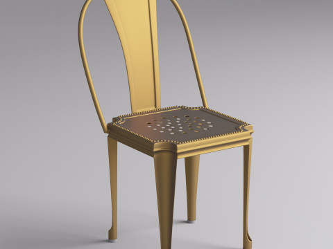 Kitchen Chair 006 3D Model