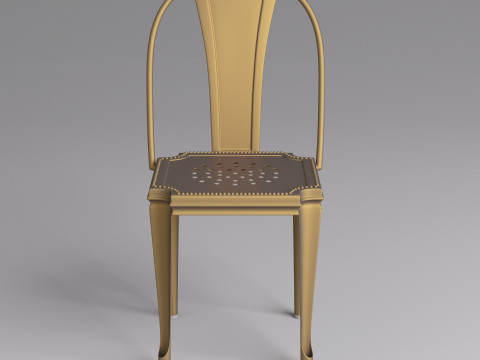 Kitchen Chair 006 3D Model
