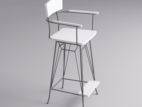 Bar Chair 001 Modelo 3D