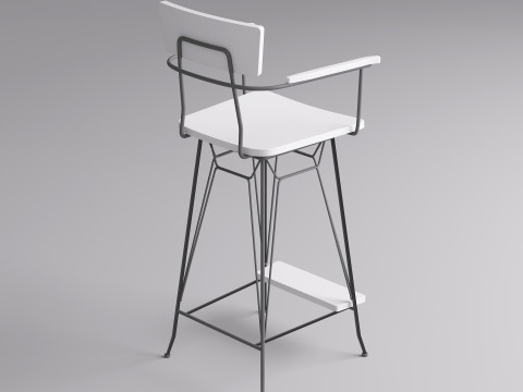 Bar Chair 001 Modelo 3D