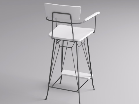 Bar Chair 001 Modelo 3D