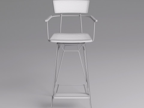 Bar Chair 001 Modelo 3D