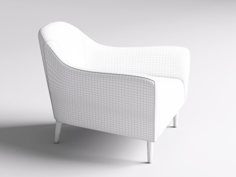 Fabric Berjer 001 3D Модель