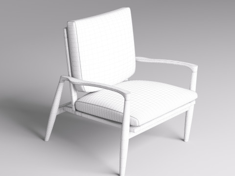 Fabric Berjer 002 Model 3D