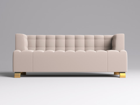 Fabric Sofa 002 3D Model