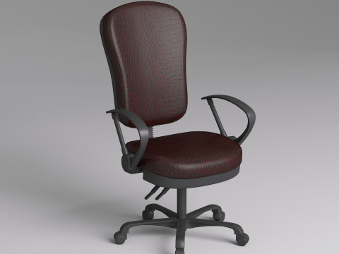 Office Manager Chair 002 3D Model