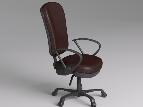 Office Manager Chair 002 3D Модель