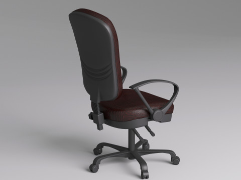 Office Manager Chair 002 3D Модель
