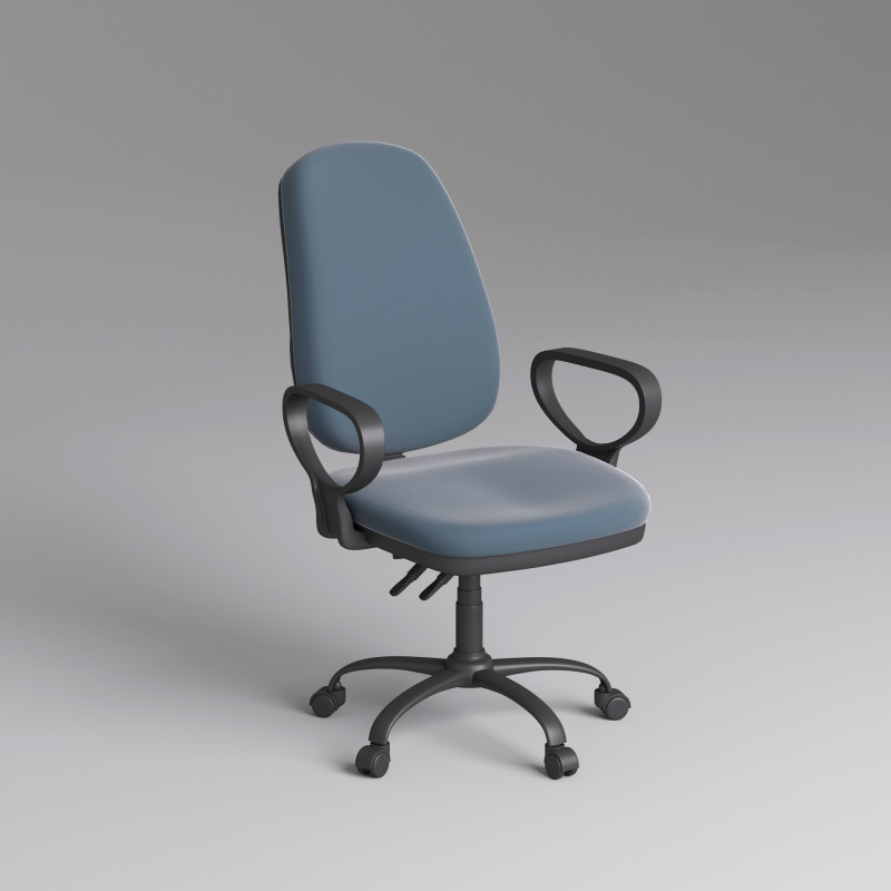 Office Manager Chair 003 3D Model .c4d .max .obj .3ds .fbx .stl .blend 