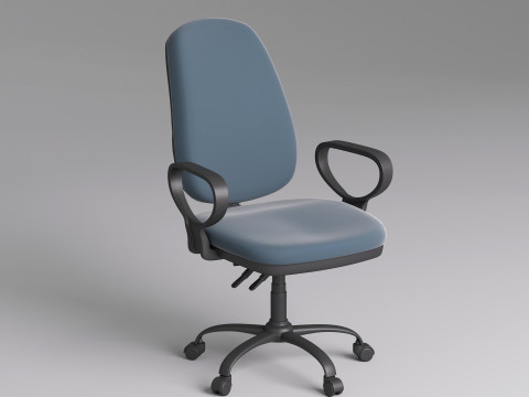 Office Manager Chair 003 3D Model