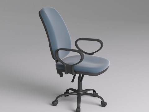 Office Manager Chair 003 3D Model