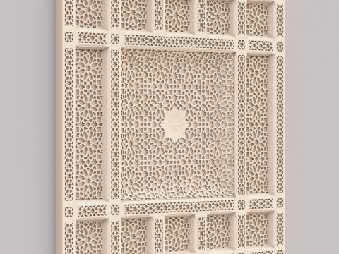 Classic Islamic Ceiling 001 3D Модель