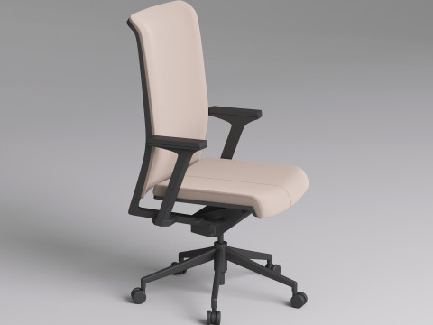 Office Manager Chair 004 3D Model
