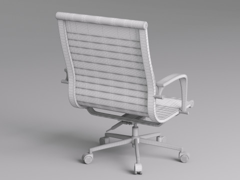Office Manager Chair 005 3D Model