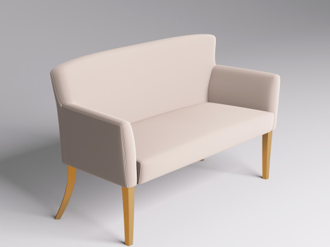 Fabric Sofa 003 3D Model