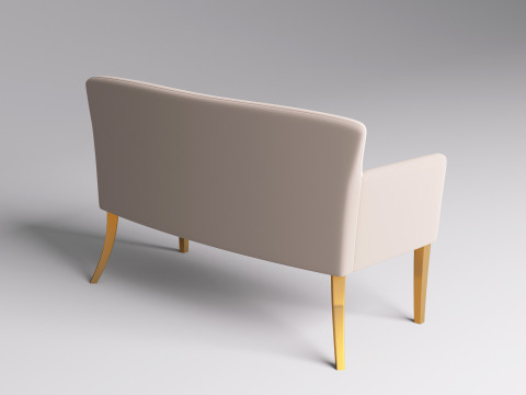 Fabric Sofa 003 3D Модель