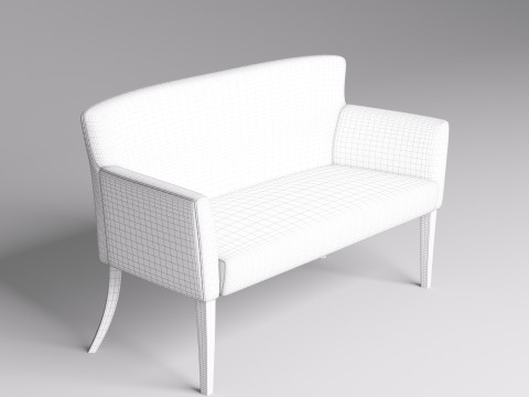 Fabric Sofa 003 3D Модель