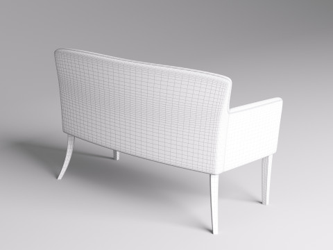 Fabric Sofa 003 3D Модель