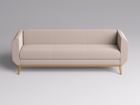 Fabric Sofa 004 3D Model