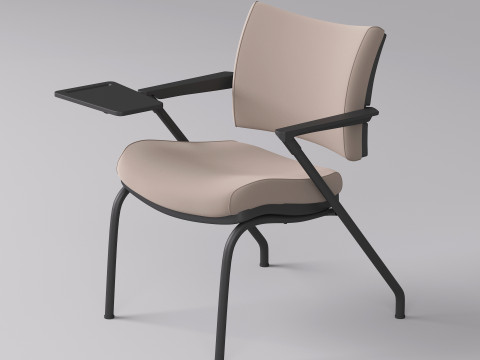 School Chair 001 3D Model