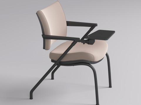 School Chair 001 3D Model